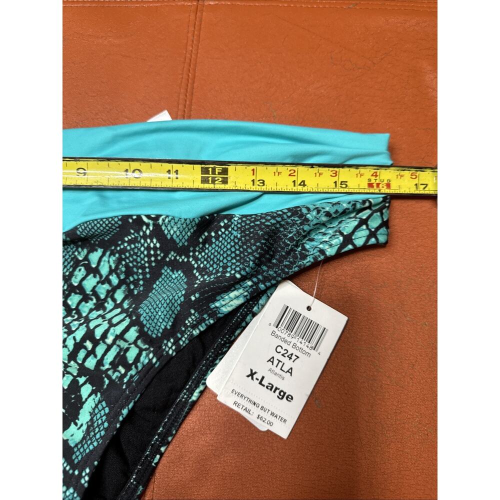 Swim Systems Collection Banded Bikini Bottom Atlantis Size XL NWT Bottom Only - Picture 10 of 10